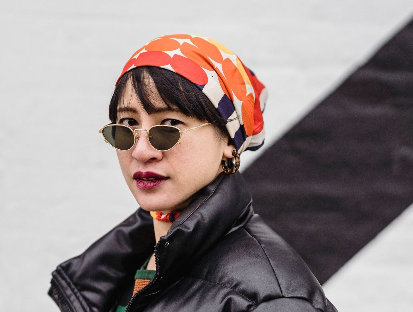 Gold Oval Sunglasses