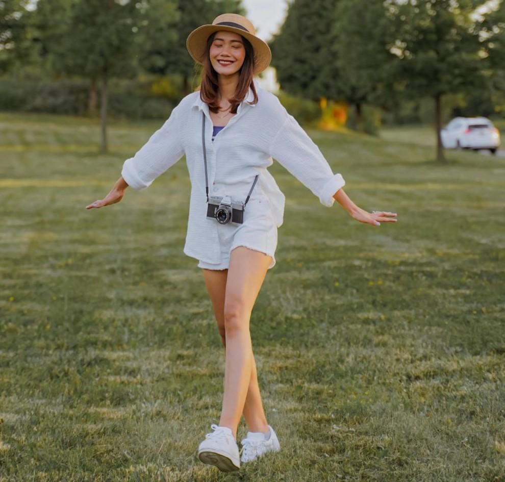 Linen Button Front Tunic