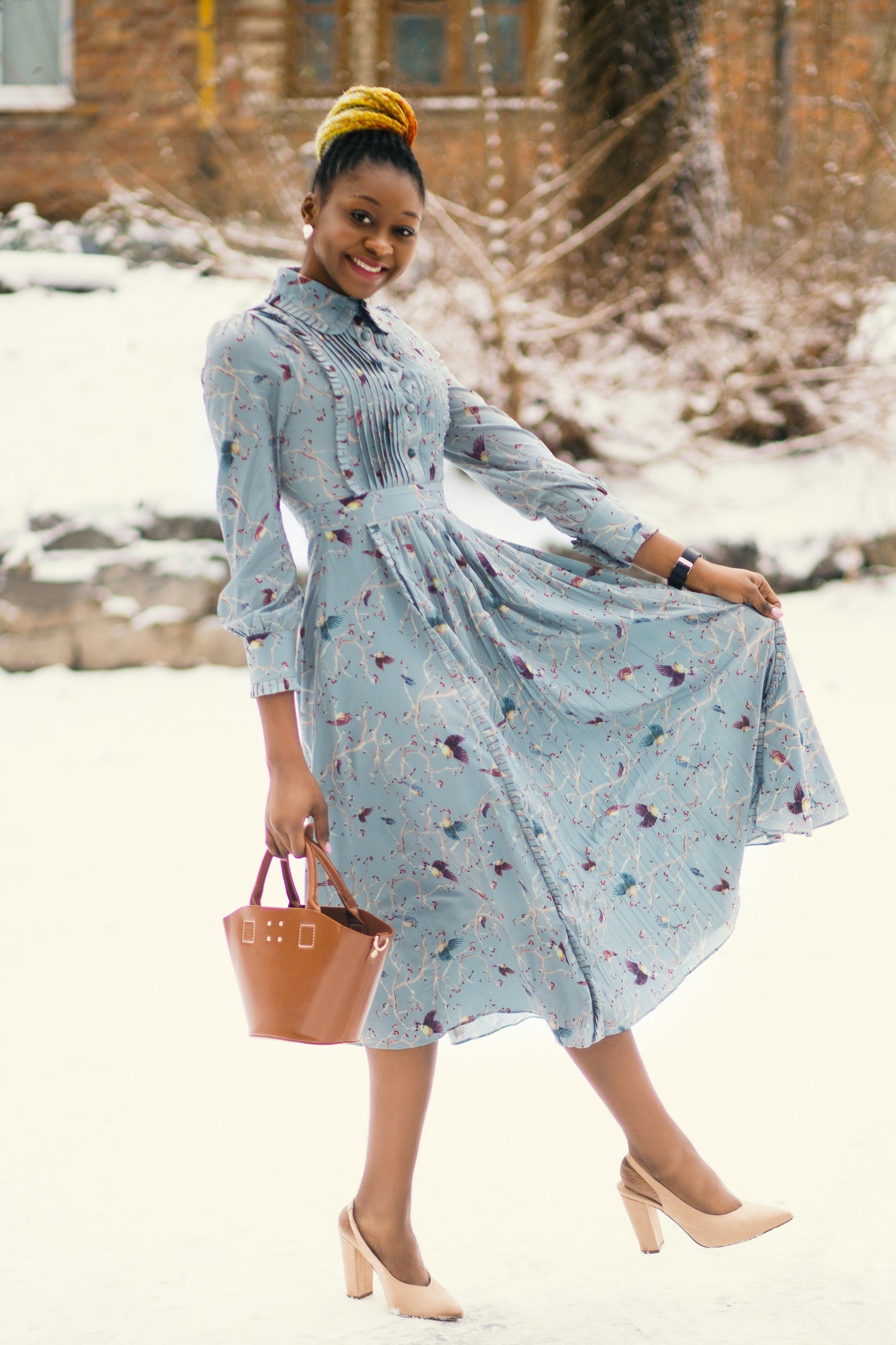 Midi Shirt Dress