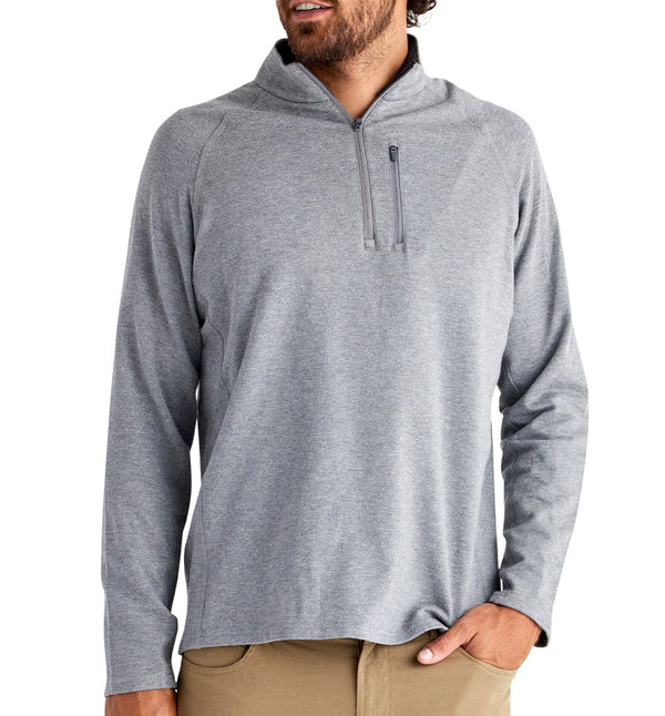Free Fly - Men's Bamboo Heritage Fleece Quarter Zip