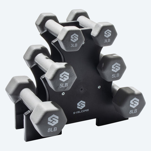 Skelcore: 32lb. Neoprene Dumbbell Set