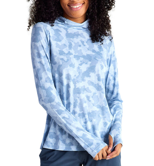 Free Fly - Women's Bamboo Lightweight Hoody Camo