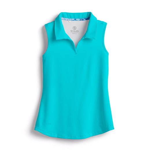 ScalesGear: Offshore Core Womens Sleeveless Polo