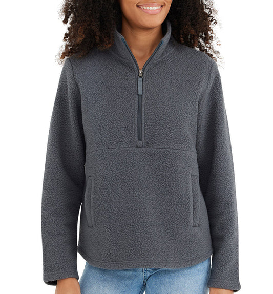 Free Fly - Women's Bamboo Sherpa Fleece Half Zip