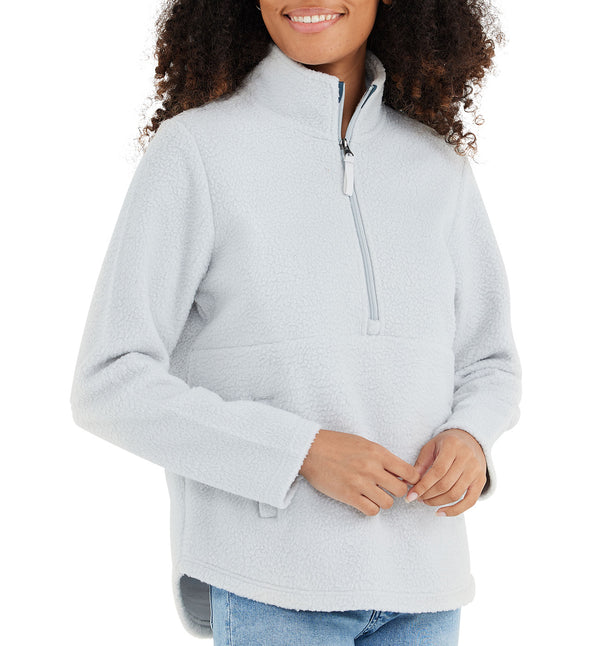 Free Fly - Women's Bamboo Sherpa Fleece Half Zip