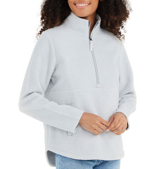 Free Fly - Women's Bamboo Sherpa Fleece Half Zip