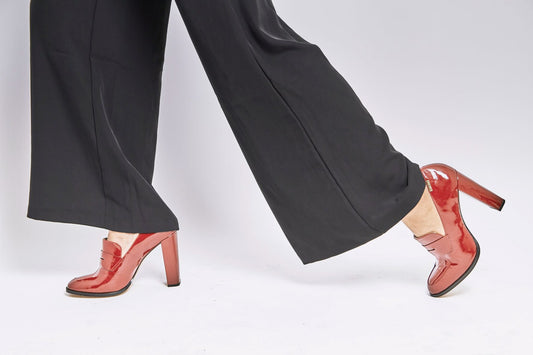 Red Patent Leather Pumps