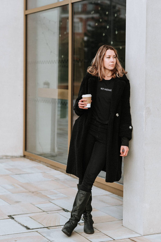Leather Slouch Boot