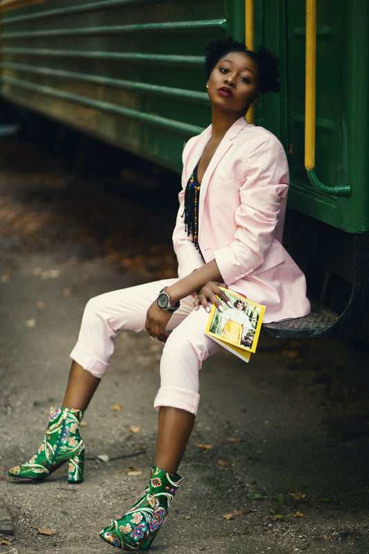 Pinky Pink Linen Jacket