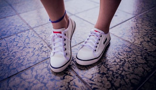 White Leather Sneaker