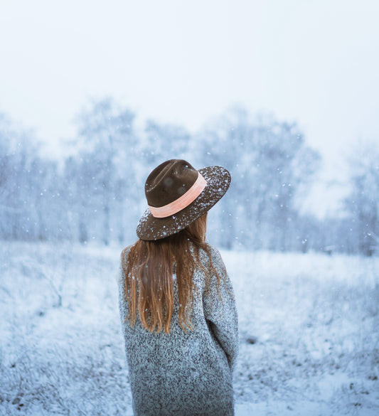 Round Rim Hat-Pink