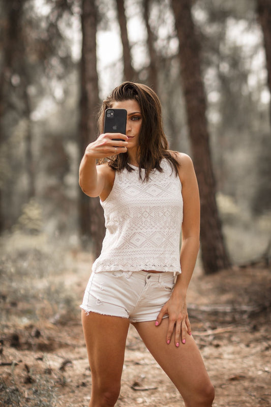 Low Rise Cutoff Jean Short