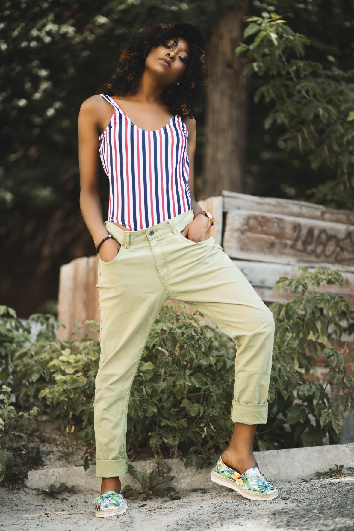 Boyfriend Khaki Jean