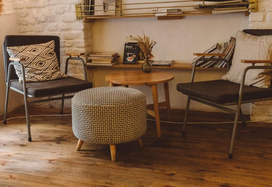 Round Wooden Coffee Table