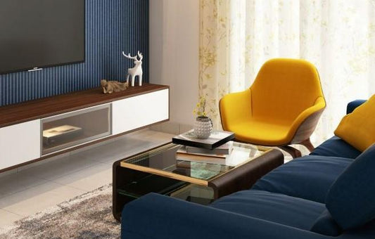 Modern Glass Top Coffee Table