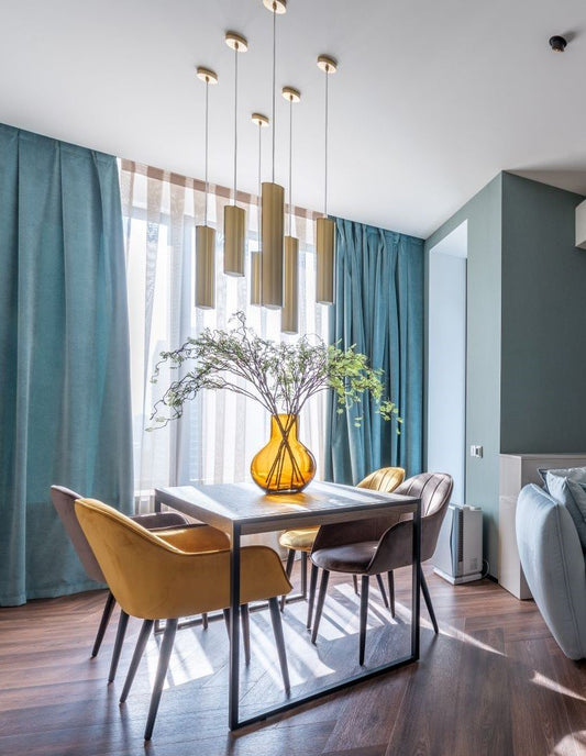 Pendant Lighting Cluster - Gold