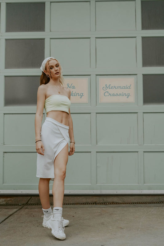 High-Slit Skirt
