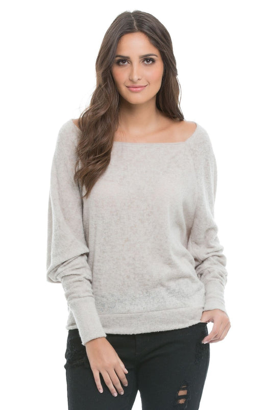 Off Shoulder Sweater
