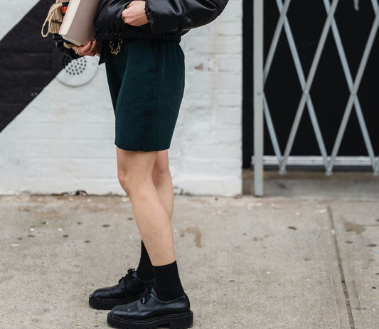 Hipster Black Platform Shoe
