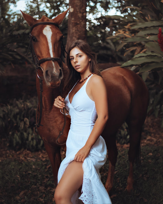High-Slit Summer Dress