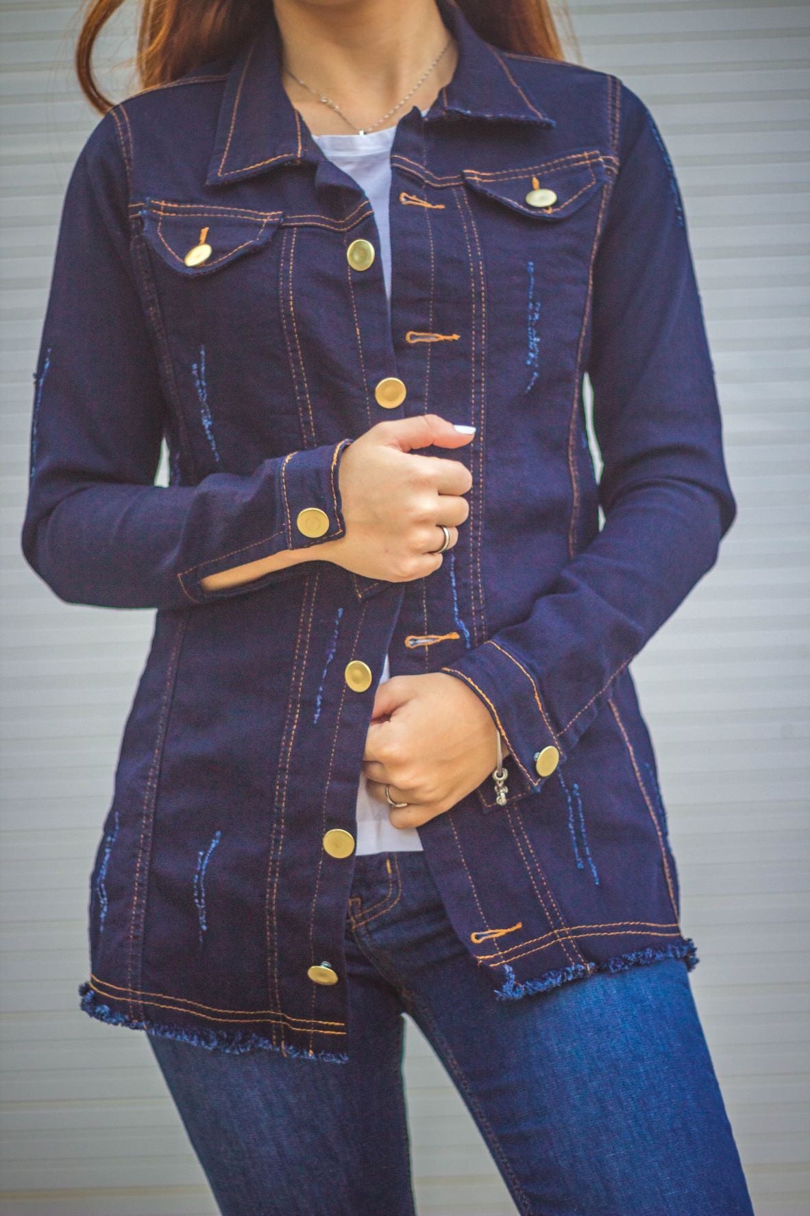 Dark Denim Jean Jacket