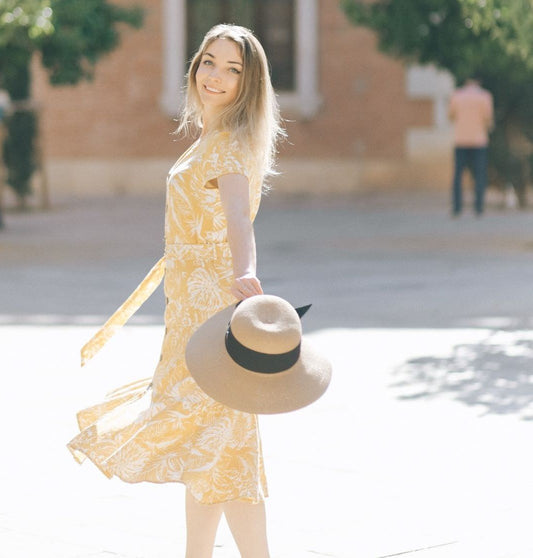Floral Tie-Waist Shirt Dress