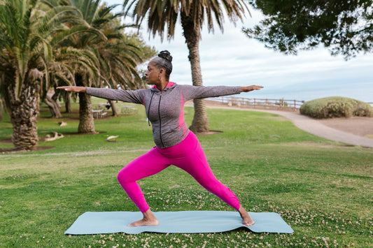 High Rise Compression Legging - Pink
