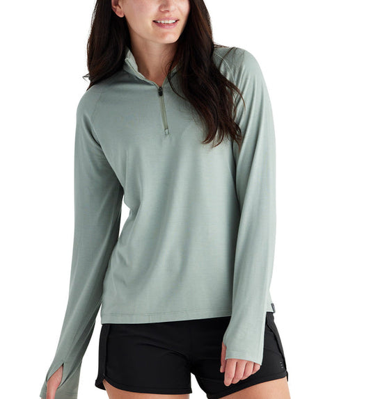 Free Fly - Women's Bamboo Flex Quarter Zip