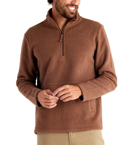 Free Fly - Men's Bamboo Sherpa Fleece Quarter Zip