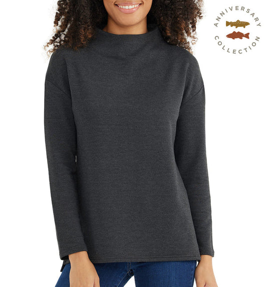 Free Fly - Women's Bamboo Thermal Fleece Mockneck